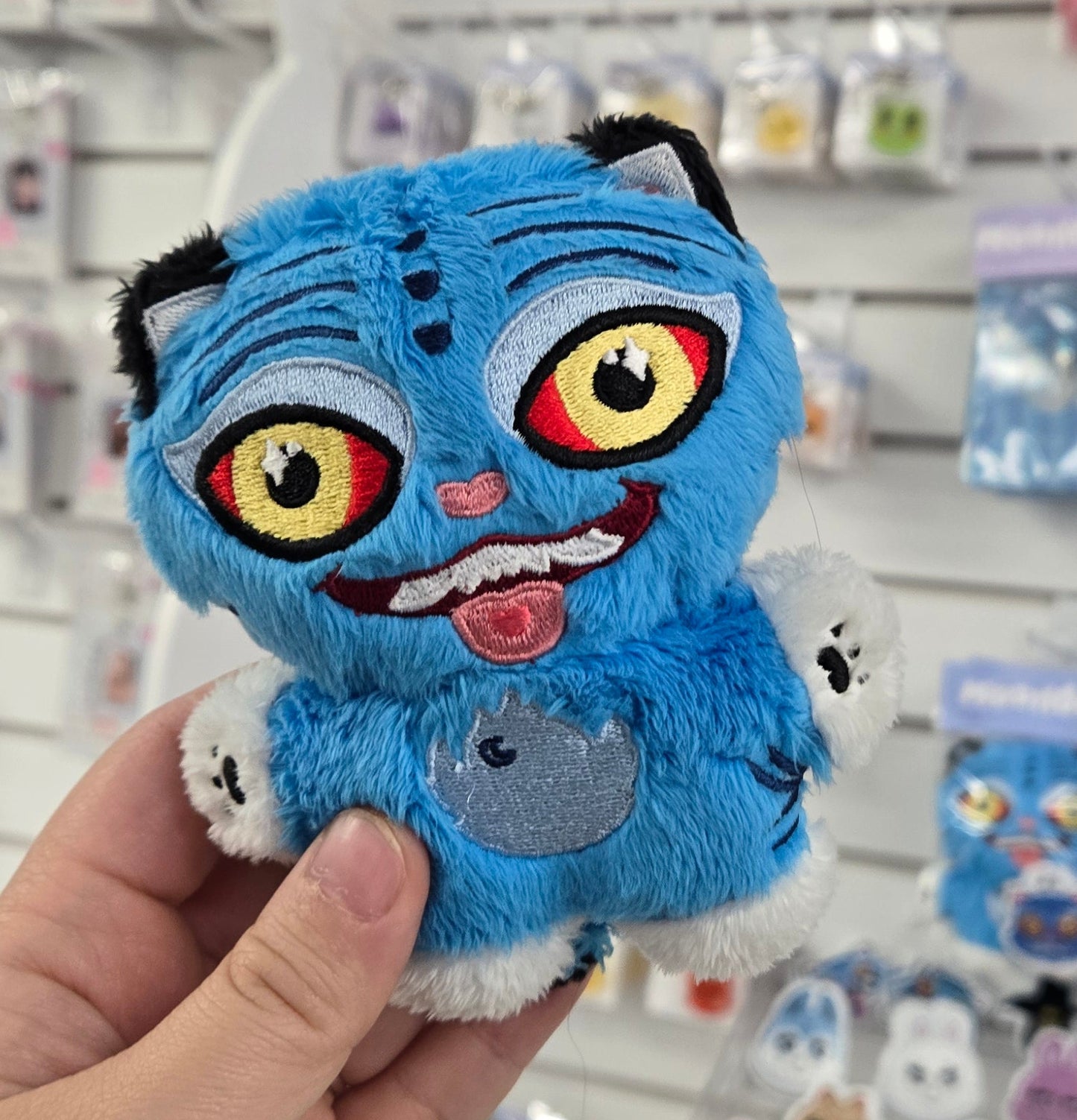 Derpy Tiger 10cm Plushie